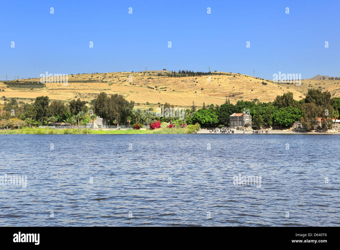 Lake Of Gennesaret Map Galilee Lake Of Gennesaret Stock Photo - Alamy