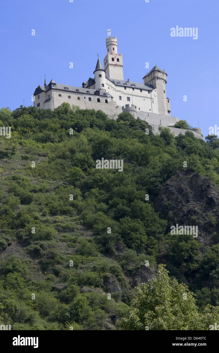 Marksburg Braubach Stock Photo - Alamy