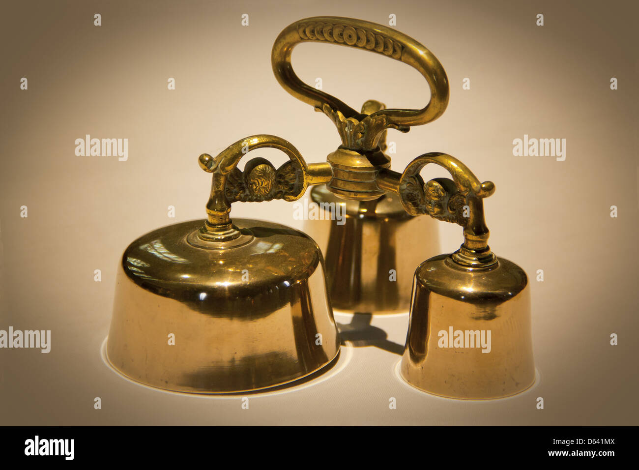 pealing of bell Stock Photo