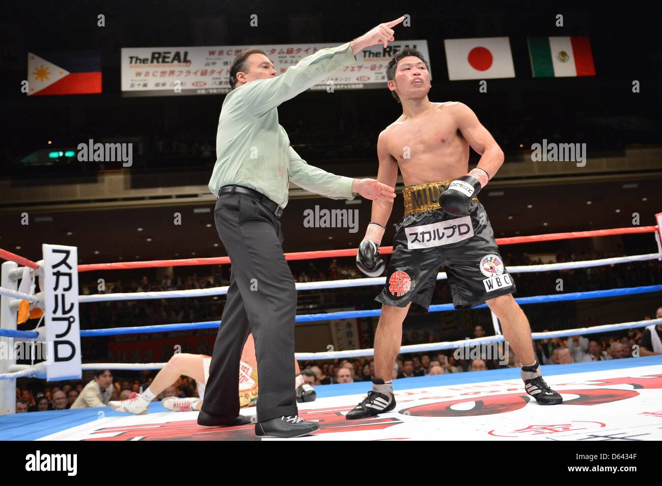 Takashi Miura (JPN), APRIL 8, 2013 Boxing Takashi Miura of Japan is