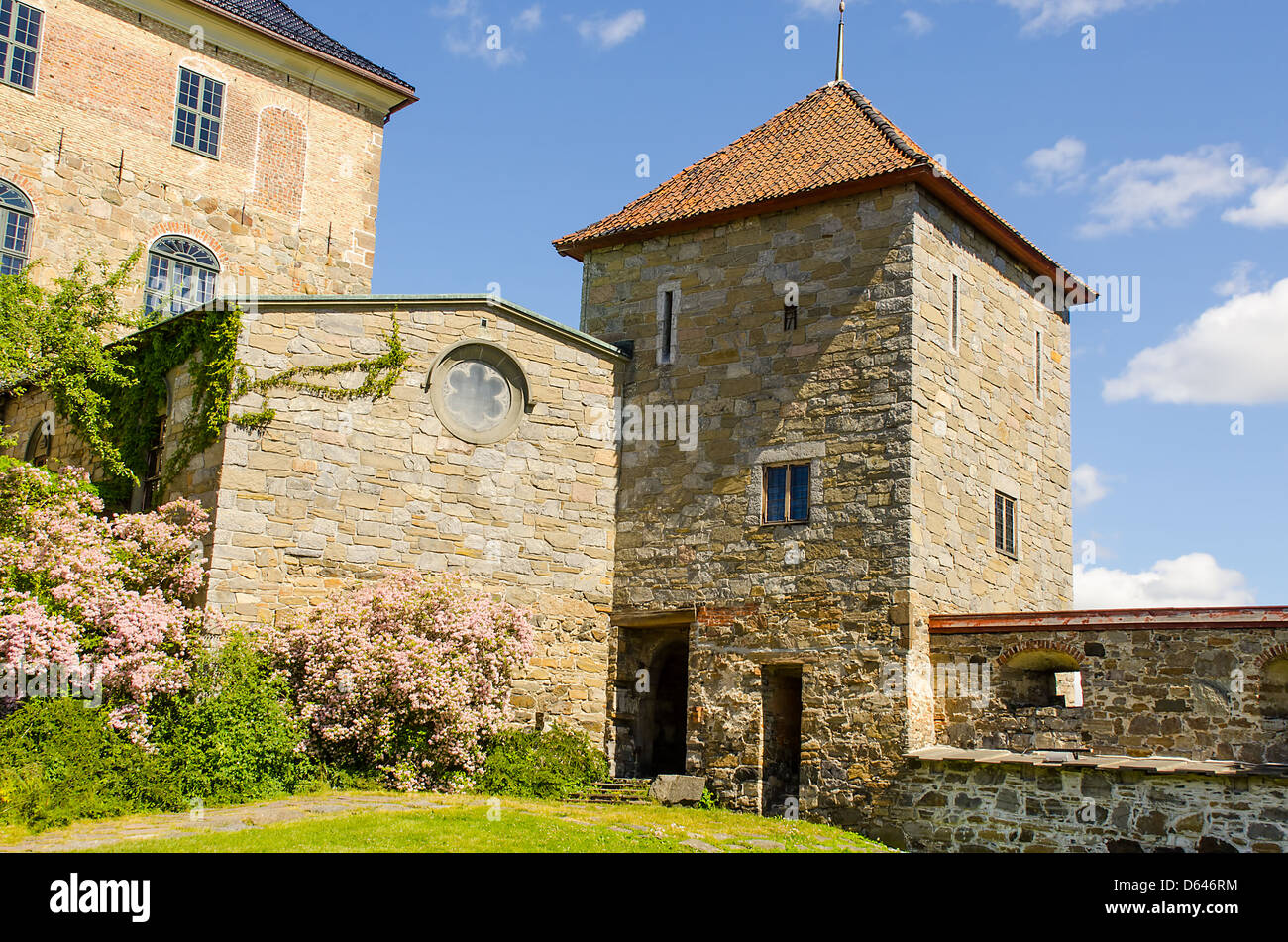 Akershus Fortress Tower Stock Photo