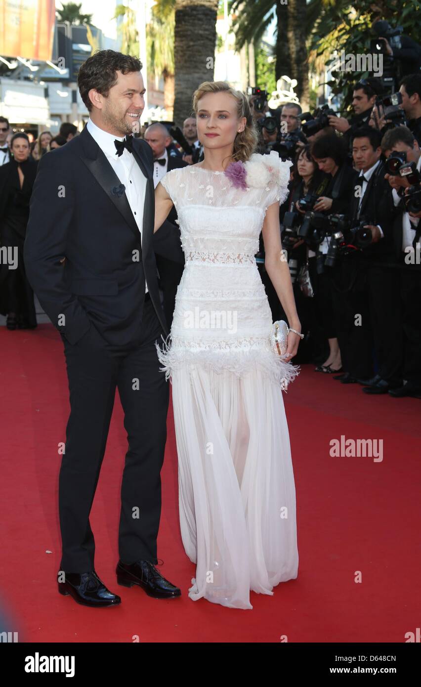 Actress and jury member Diane Kruger and her partner Joshua Jackson