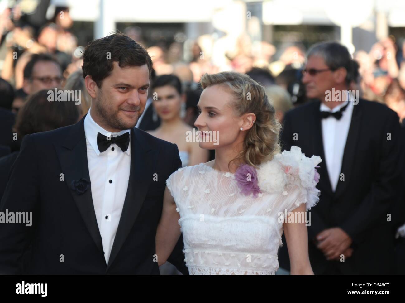 Actress and jury member Diane Kruger and her partner Joshua Jackson