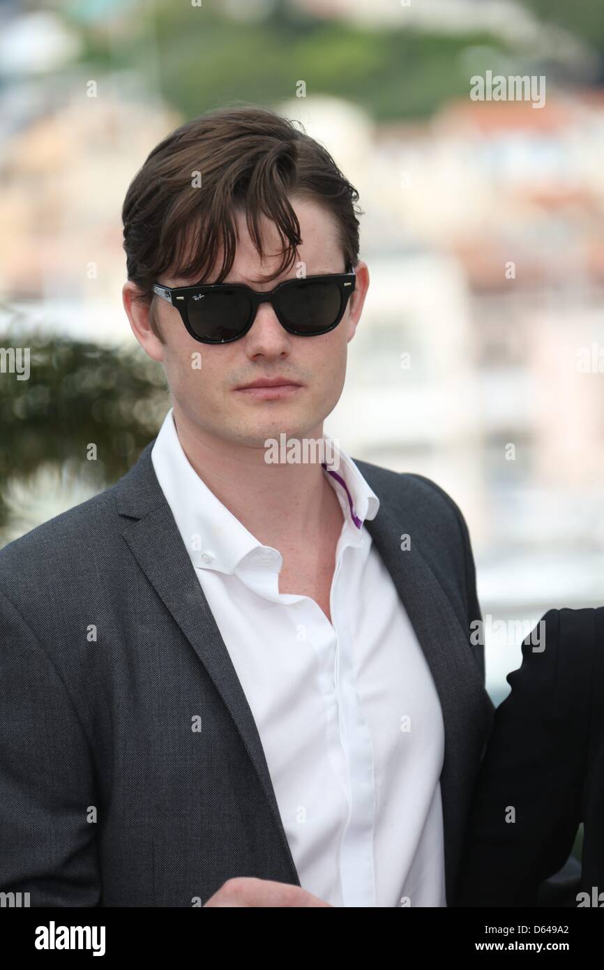 Actor Sam Riley poses at the photocall of 'On The Road' during the 65th Cannes Film Festival at Palais des Festivals in Cannes, France, on 23 May 2012. Photo: Hubert Boesl Stock Photo