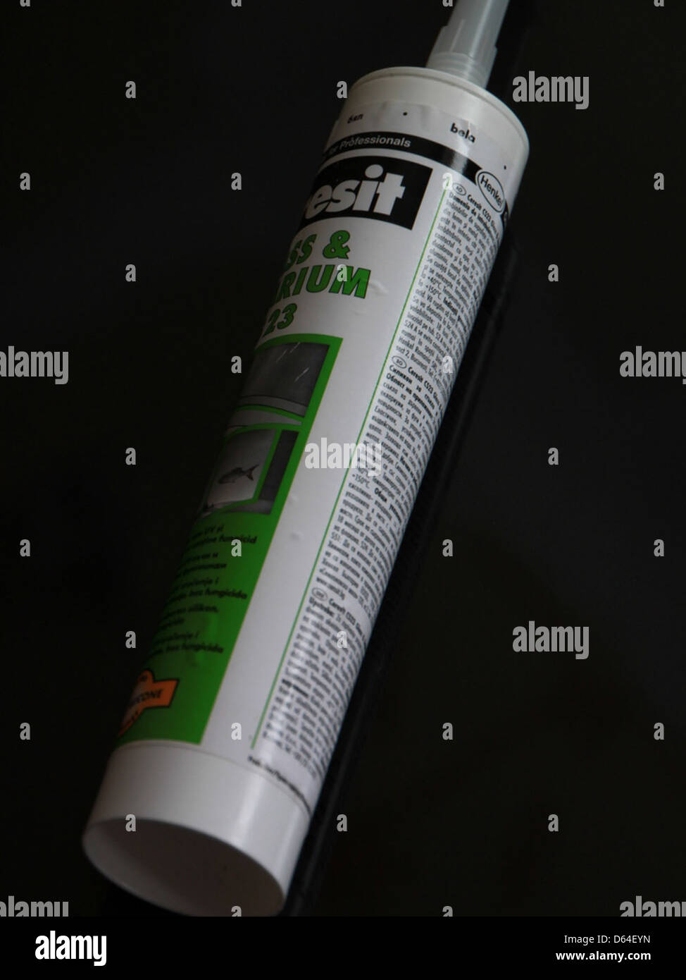 AquariumSiliconeSealant Ceresit 63531 Stock Photo Alamy