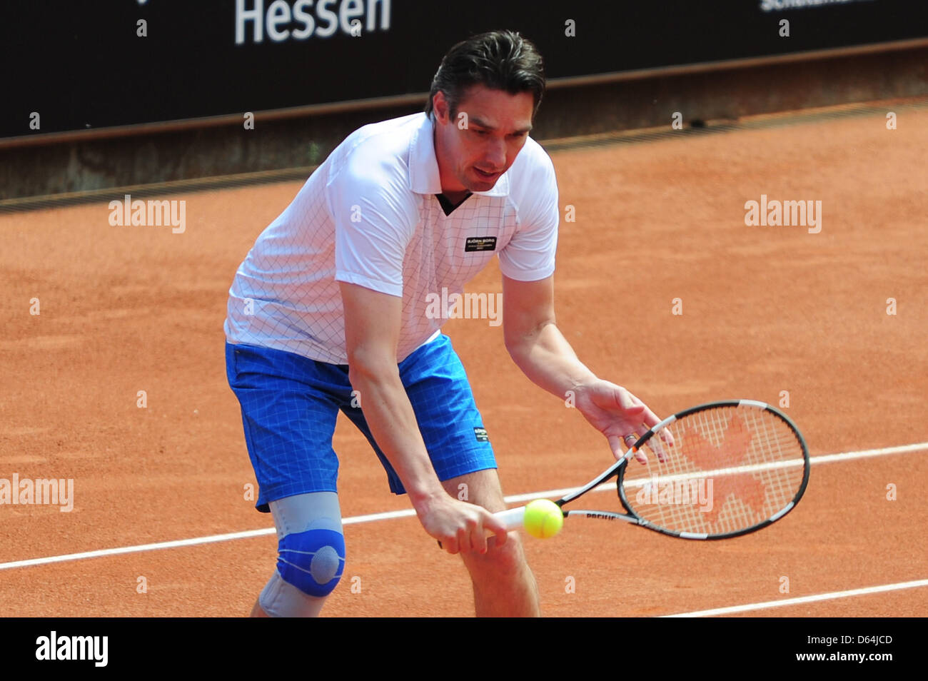 Michael Stich is pictured during the Cup of Legends 2012 in Frankfurt, Germany, 27 May 2012. Photo: Revierfoto Stock Photo