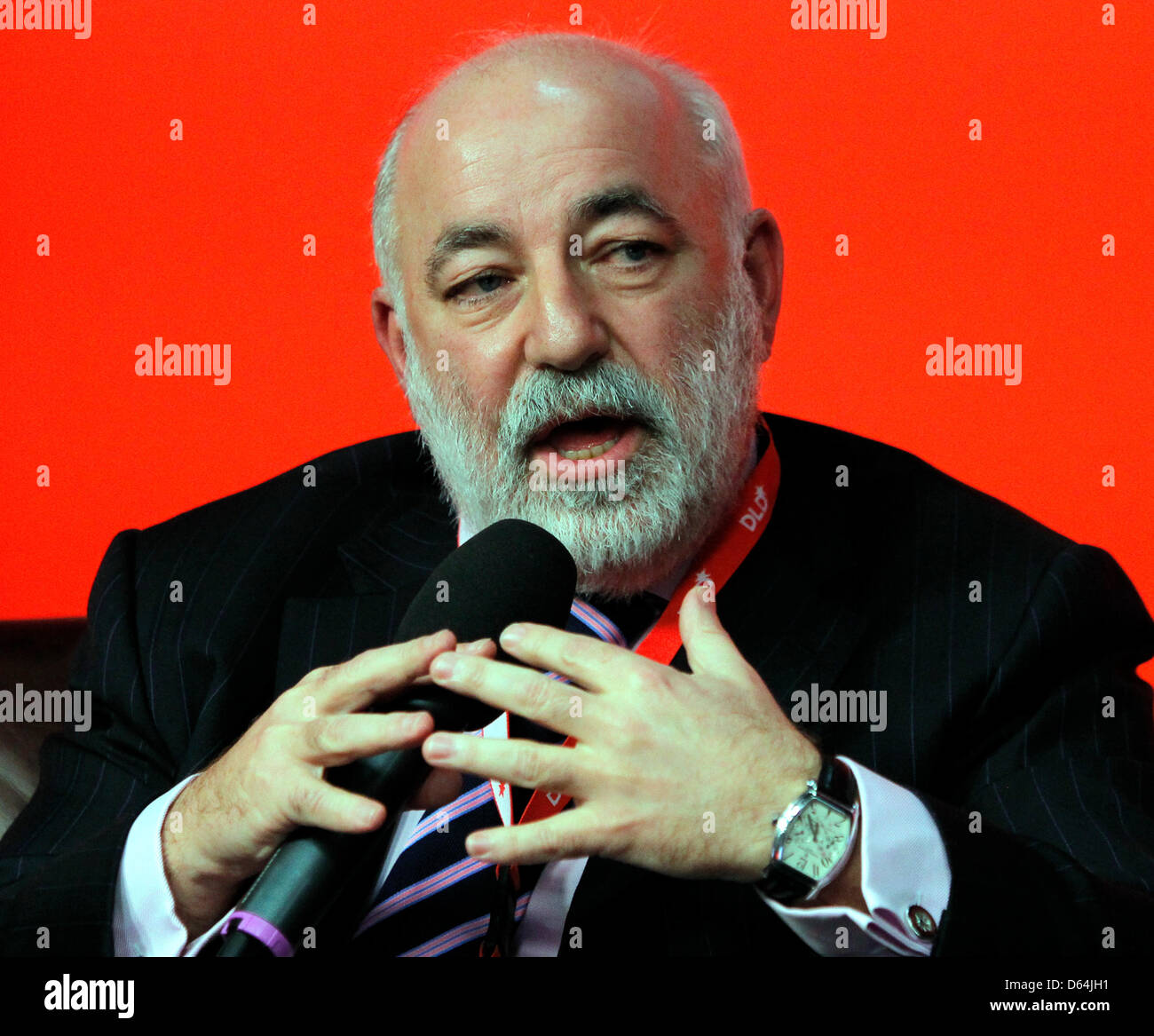 Viktor Vekselberg President, Skolkovo Foundation takes part in the DLD