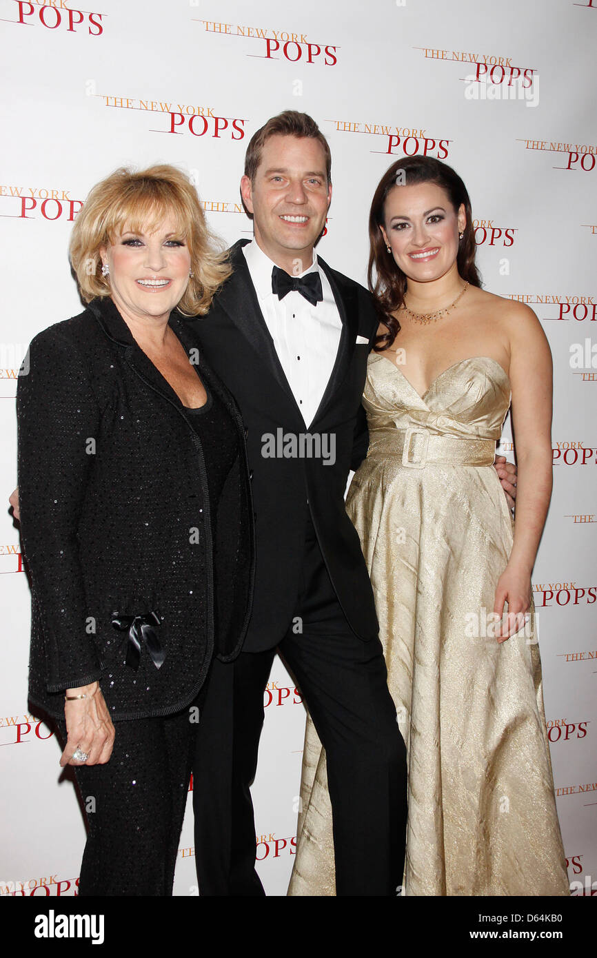 Lorna Luft, Steven Reineke and Ashley Brown The New York Pops hosts Stock  Photo - Alamy