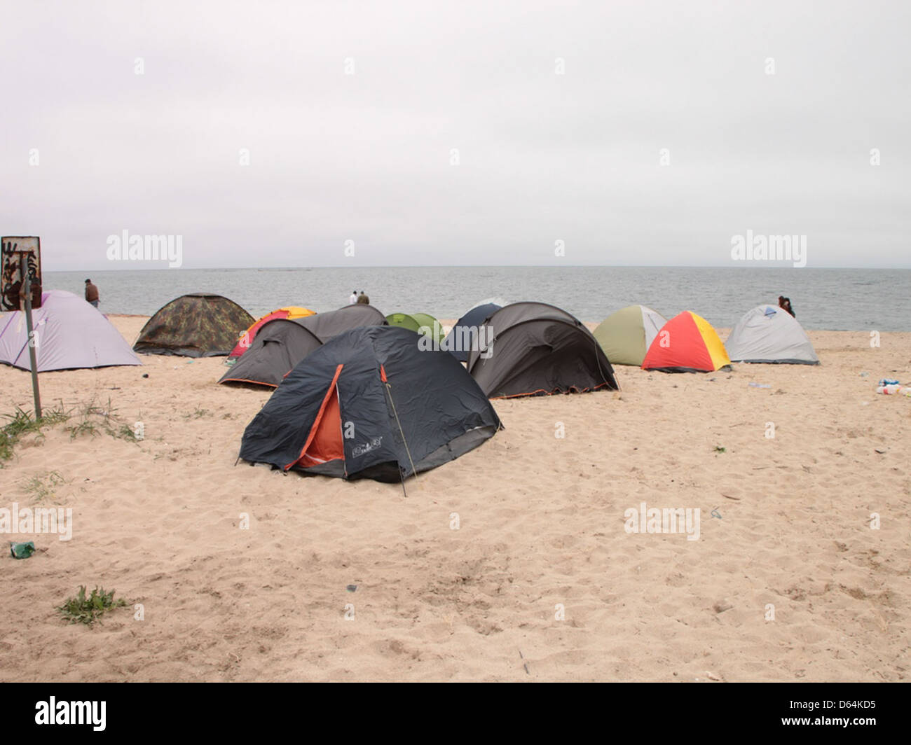 BeachTentCamping 84454 Stock Photo Alamy