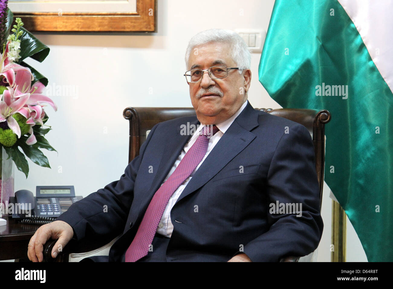 President of the Palestinian National Authority, Mahmoud Abbas, is ...