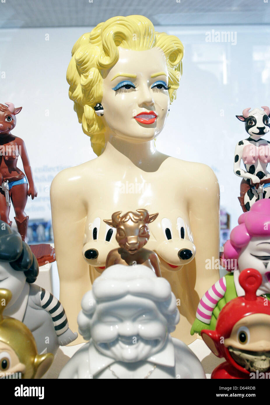 Items of the exhibition 'Art & Toys' of the collection Selim Varol are featured at the gallery me Collectors Room in Berlin, Germany, 24 May 2012. Photo: XAMAX Stock Photo