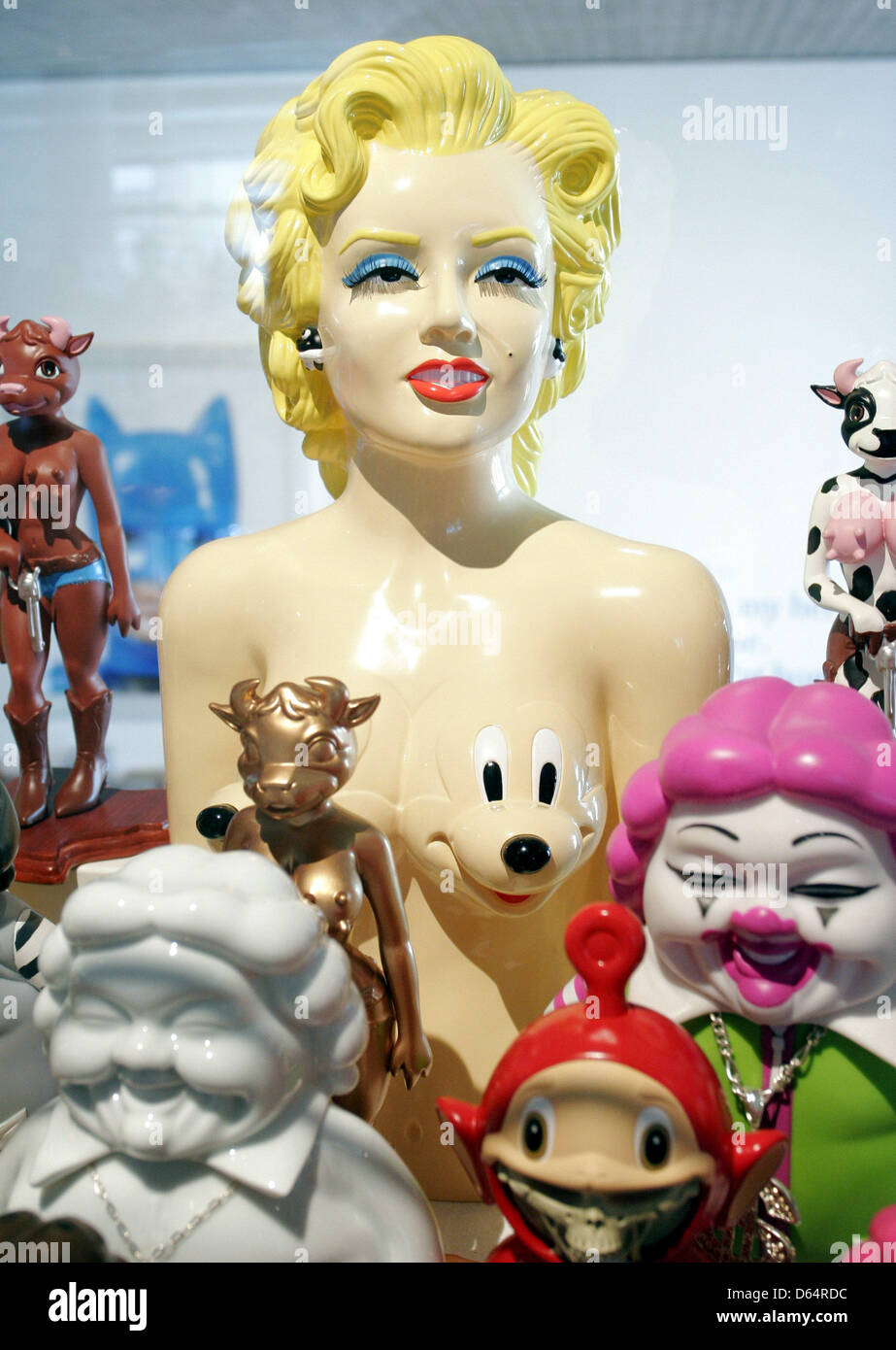 Items of the exhibition 'Art & Toys' of the collection Selim Varol are featured at the gallery me Collectors Room in Berlin, Germany, 24 May 2012. Photo: XAMAX Stock Photo