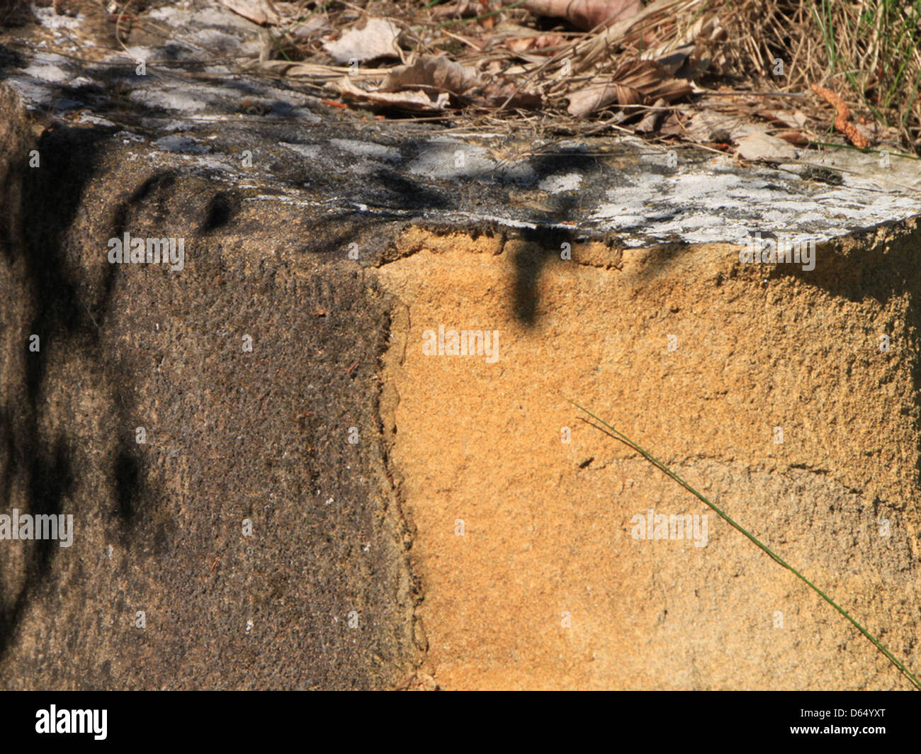 Eroded-Rock-Formation Geology  IMG 5982 Stock Photo