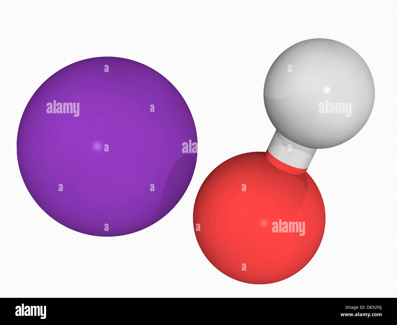 Potassium Hydroxide Molecule Stock Photo Alamy Potassium Hydroxide Molecule Stock Photo Alamy