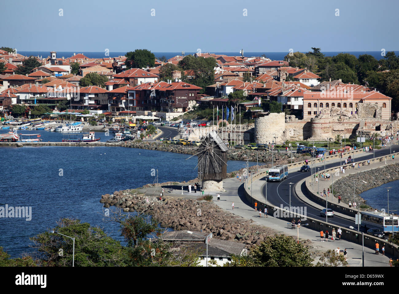 Old Nessebar city, Bulgaria Stock Photo