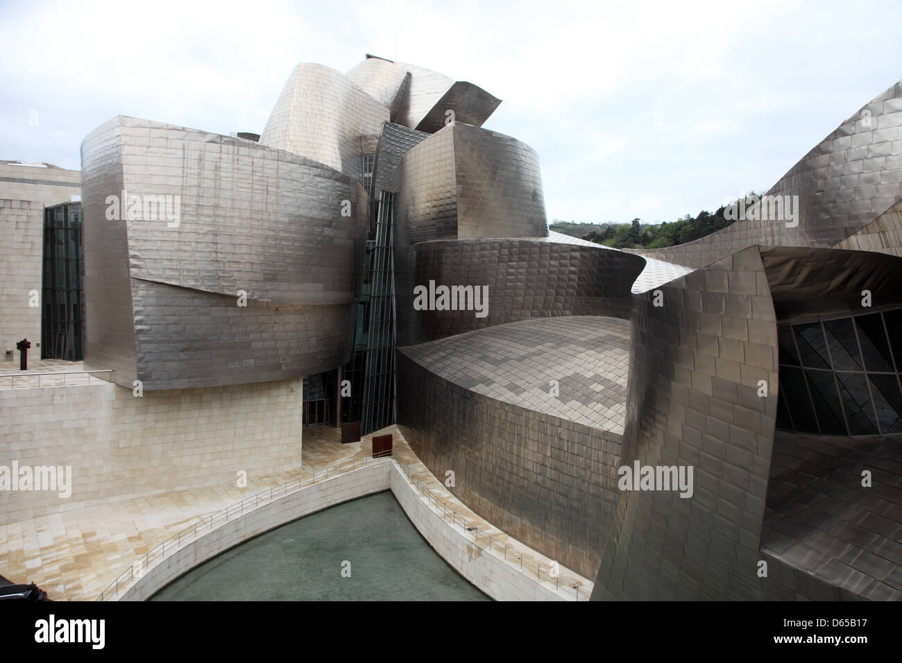 Guggenheim Museum by Frank Gehry, Bilbao, Spain Stock Photo