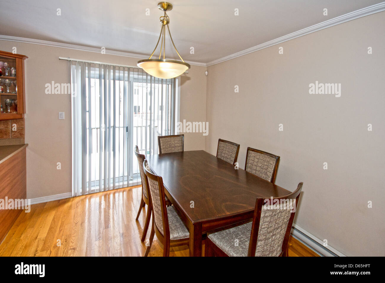 modern dining room Stock Photo Alamy