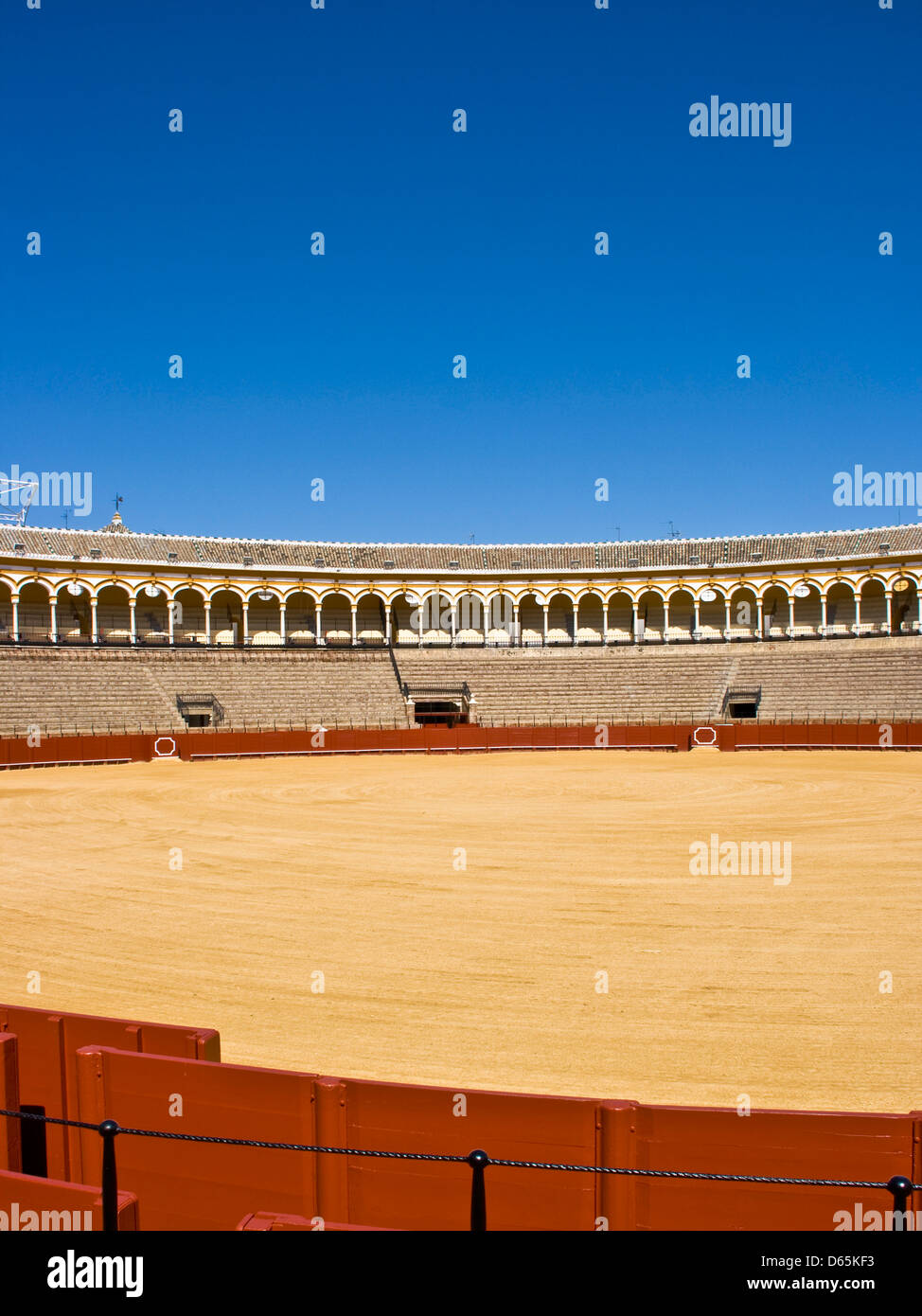 Plaza de Toros de la Maestranza bullring Seville Andalusia Spain Europe Stock Photo