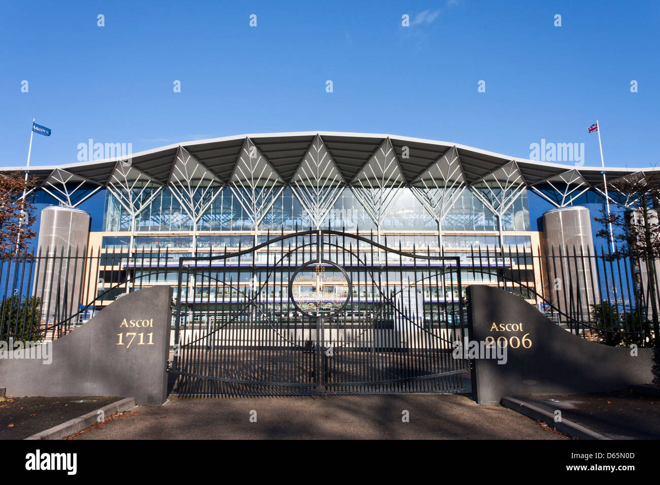 Ascot Racecourse Entrance High Resolution Stock Photography and Images