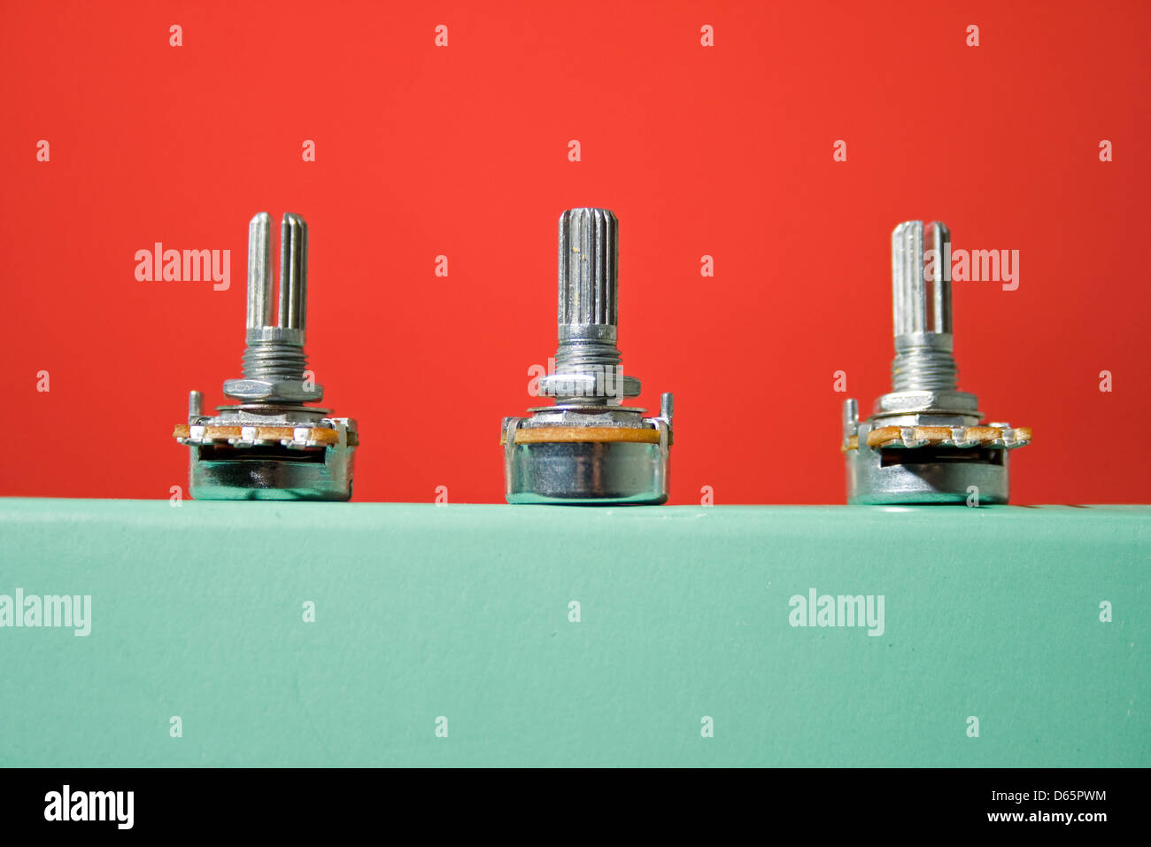Three potentiometers hires stock photography and images Alamy