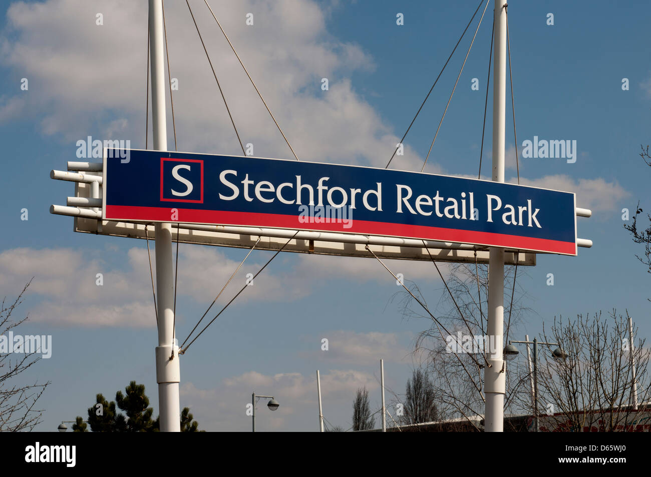 Stechford Retail Park, West Midlands, England, UK Stock Photo