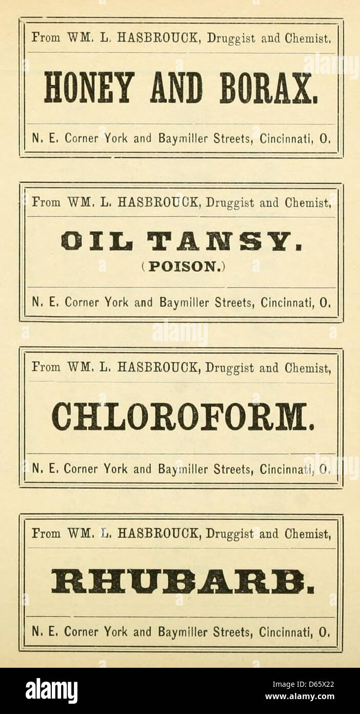 This image displays a vintage advertisement from Harpel's Typograph ...