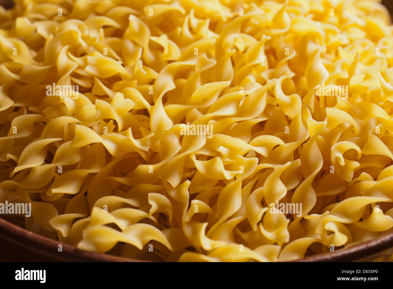 uncooked egg noodles Stock Photo Alamy