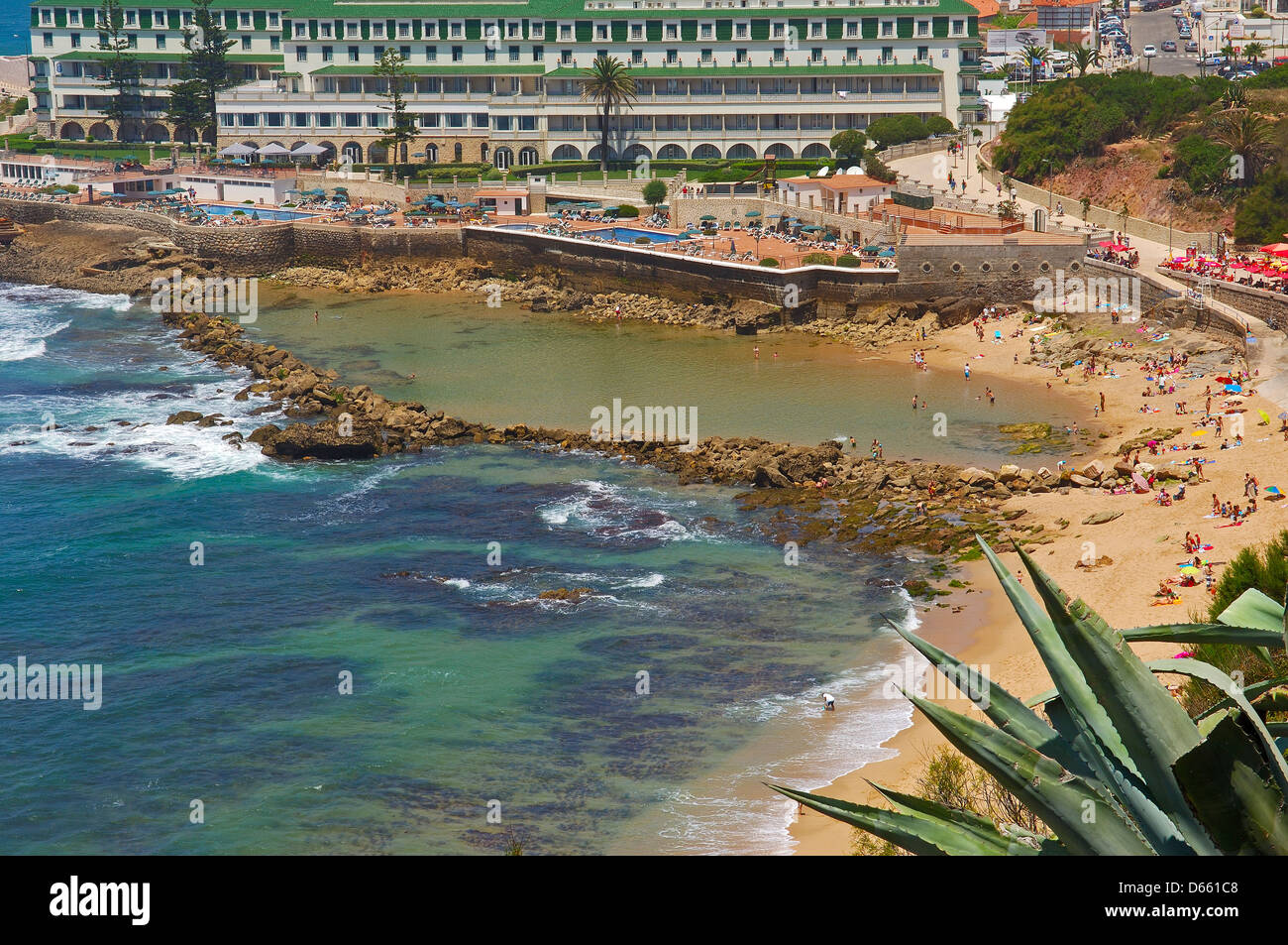 Ericeira, Praia do sul, Do sul beach, Mafra, Portugal, Europe Stock