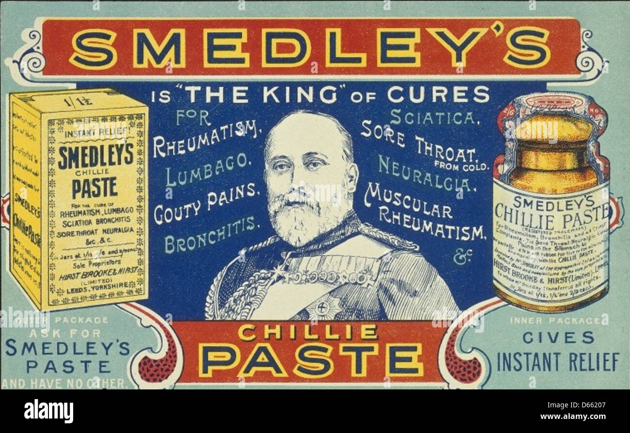 Food advertisement 19th century hi-res stock photography and images - Alamy