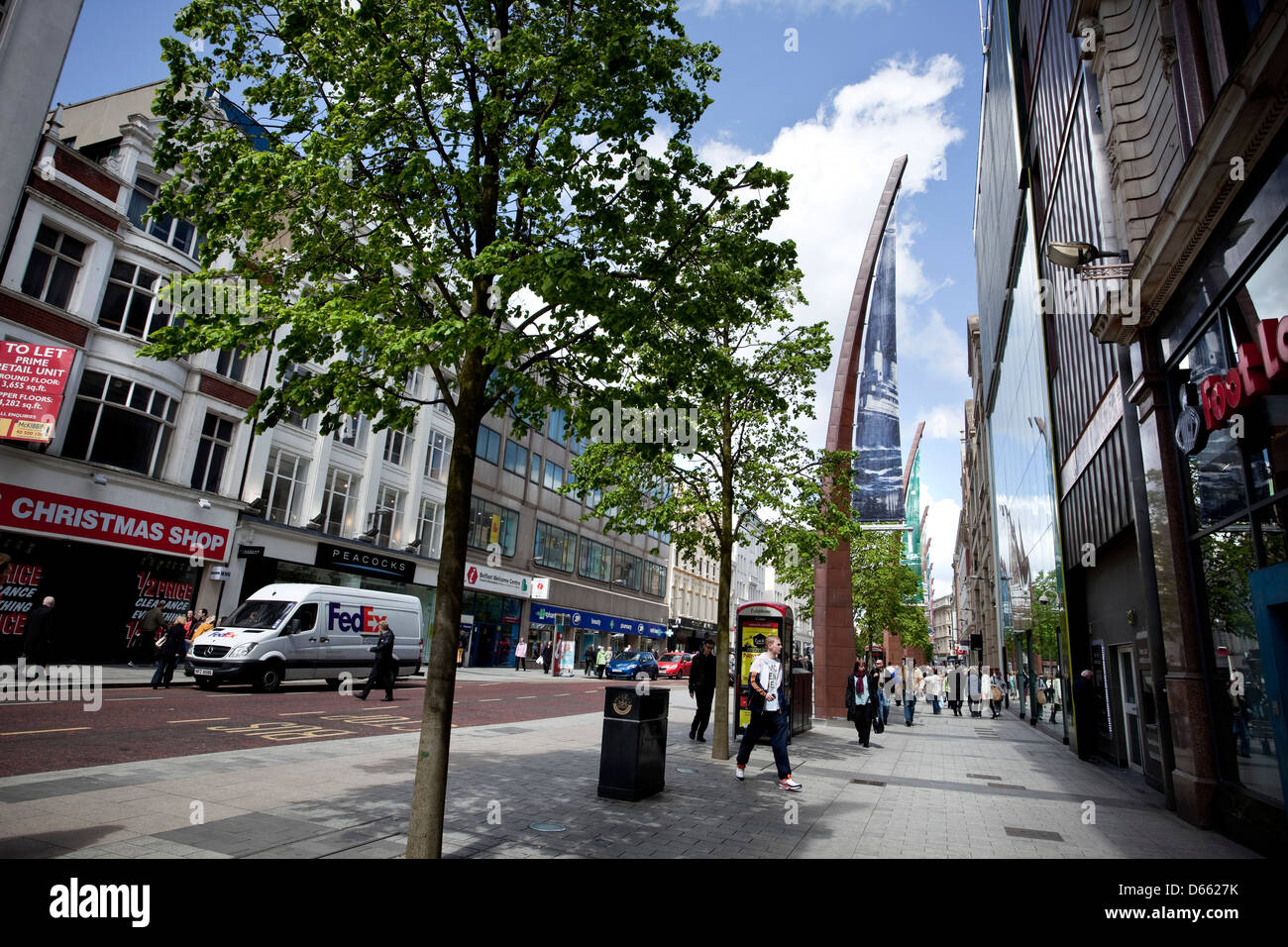 Donegall Place, Belfast, Northern Ireland, Shopping, Public Art
