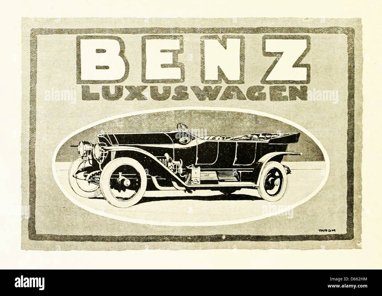 Benz Luxuswagen Stock Photo