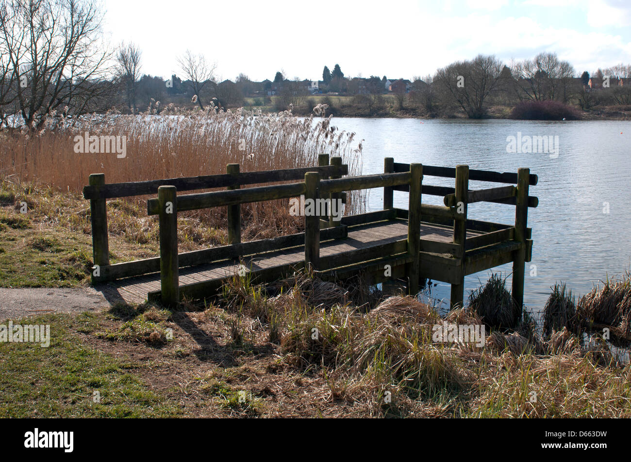 Babbs Mill Lake, Kingshurst, West Midlands, England, UK Stock Photo