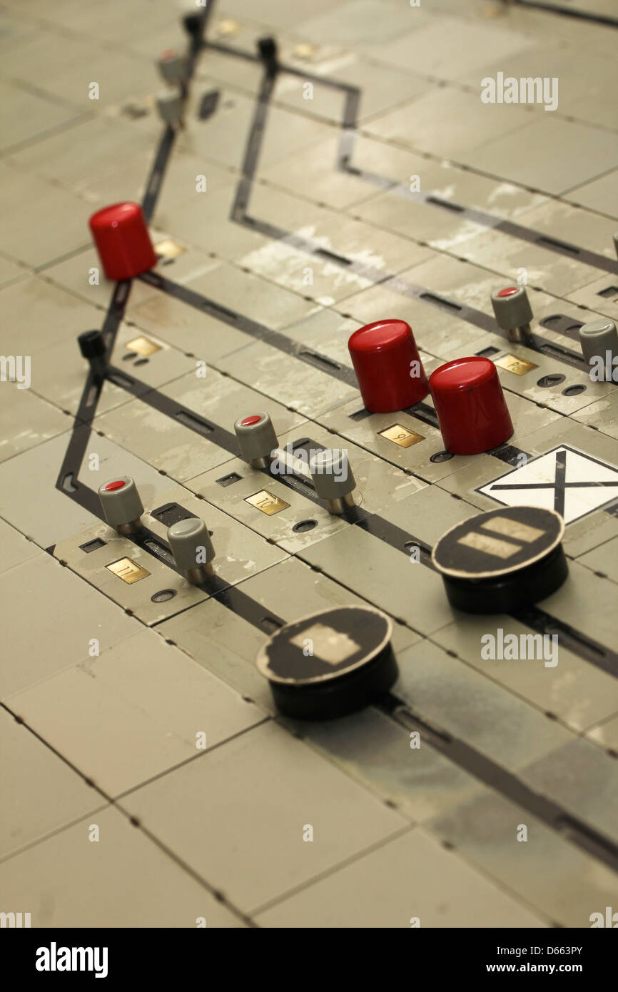 german train station control system Stock Photo Alamy