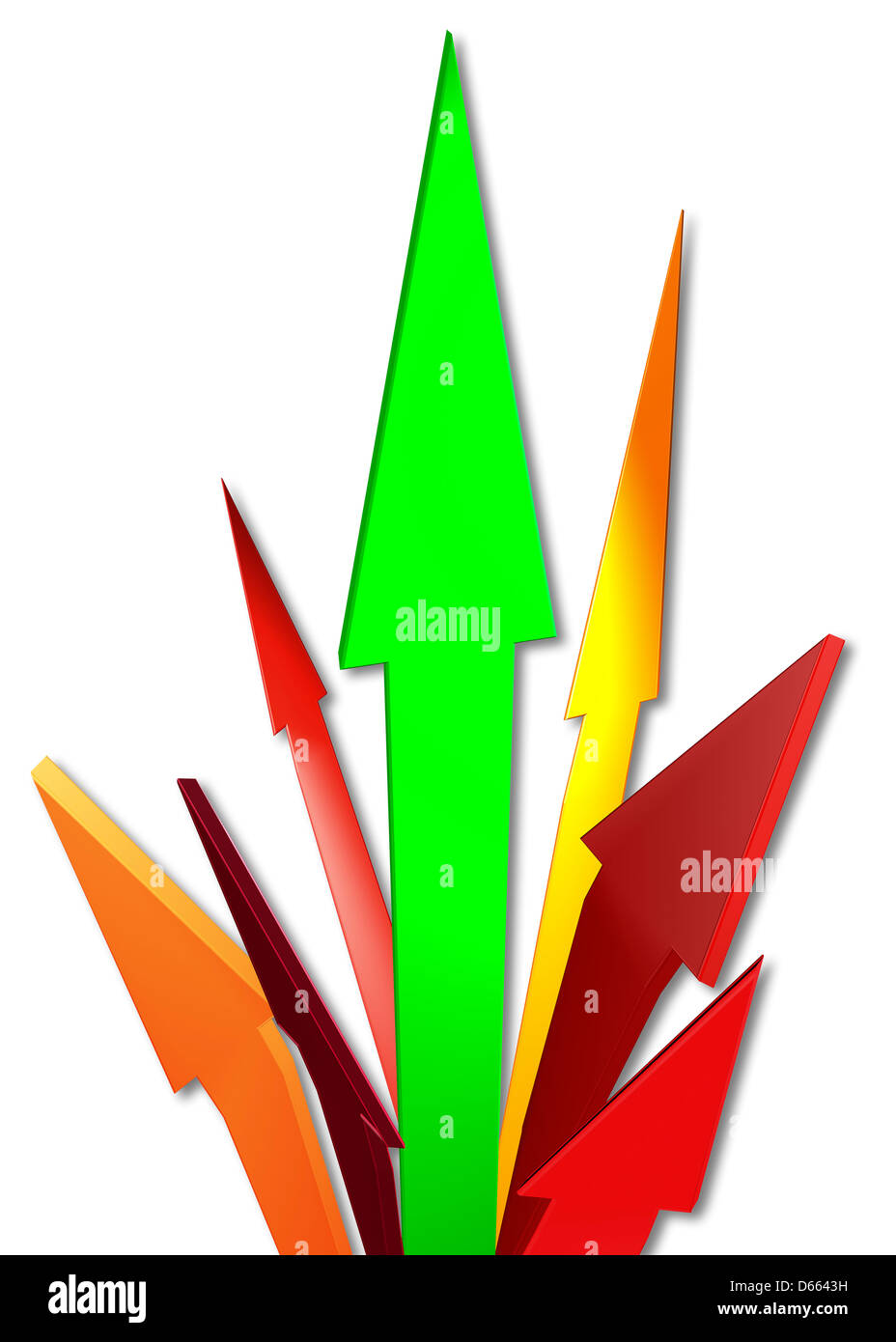 Green arrows hi-res stock photography and images - Alamy