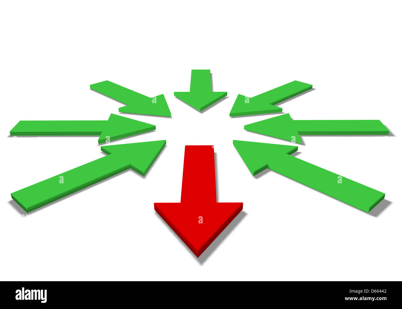 Green Arrows High Resolution Stock Photography and Images - Alamy