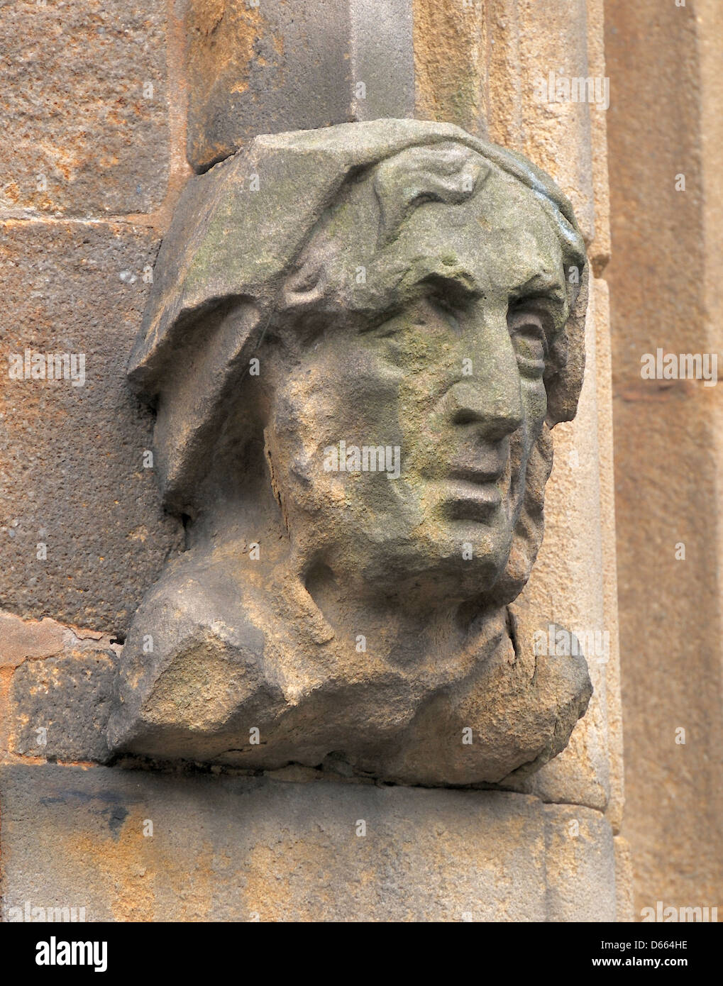 Grotesque at St Laurence's Church, Chorley, UK Stock Photo