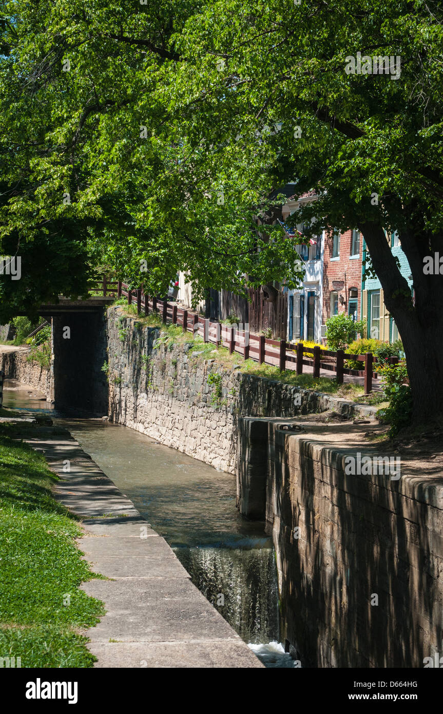 C&o canal georgetown hi-res stock photography and images - Alamy
