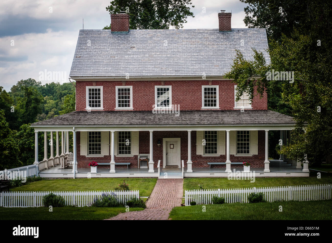 Rock Ford Plantation, the 18th Century home of Revolutionary War