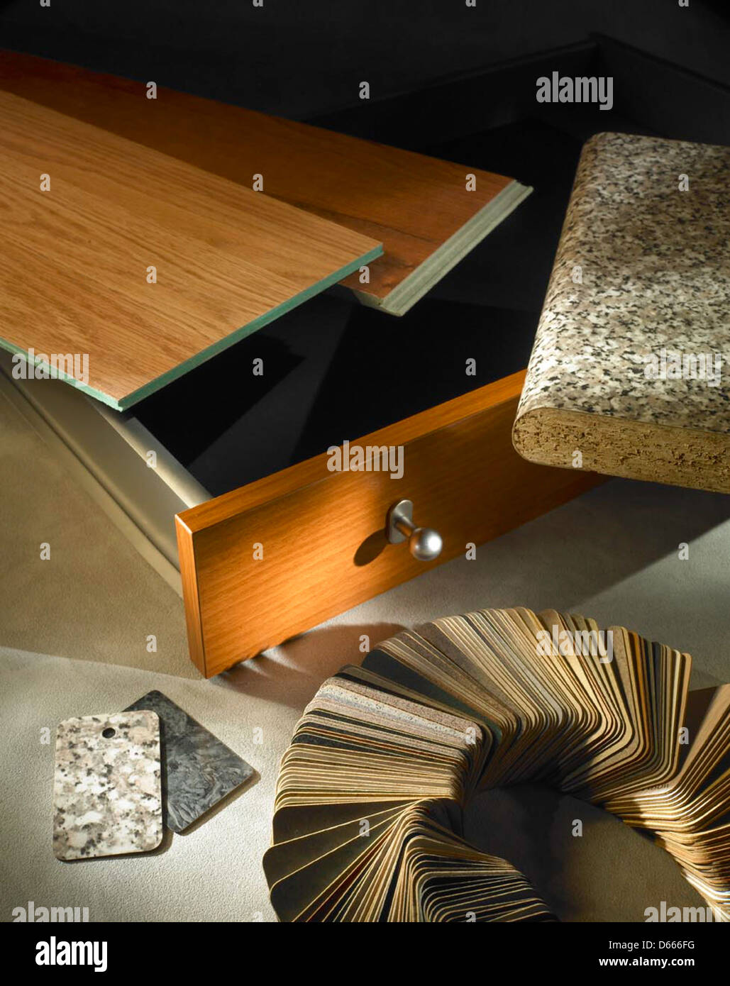 Still life, assorted paper products Stock Photo Alamy