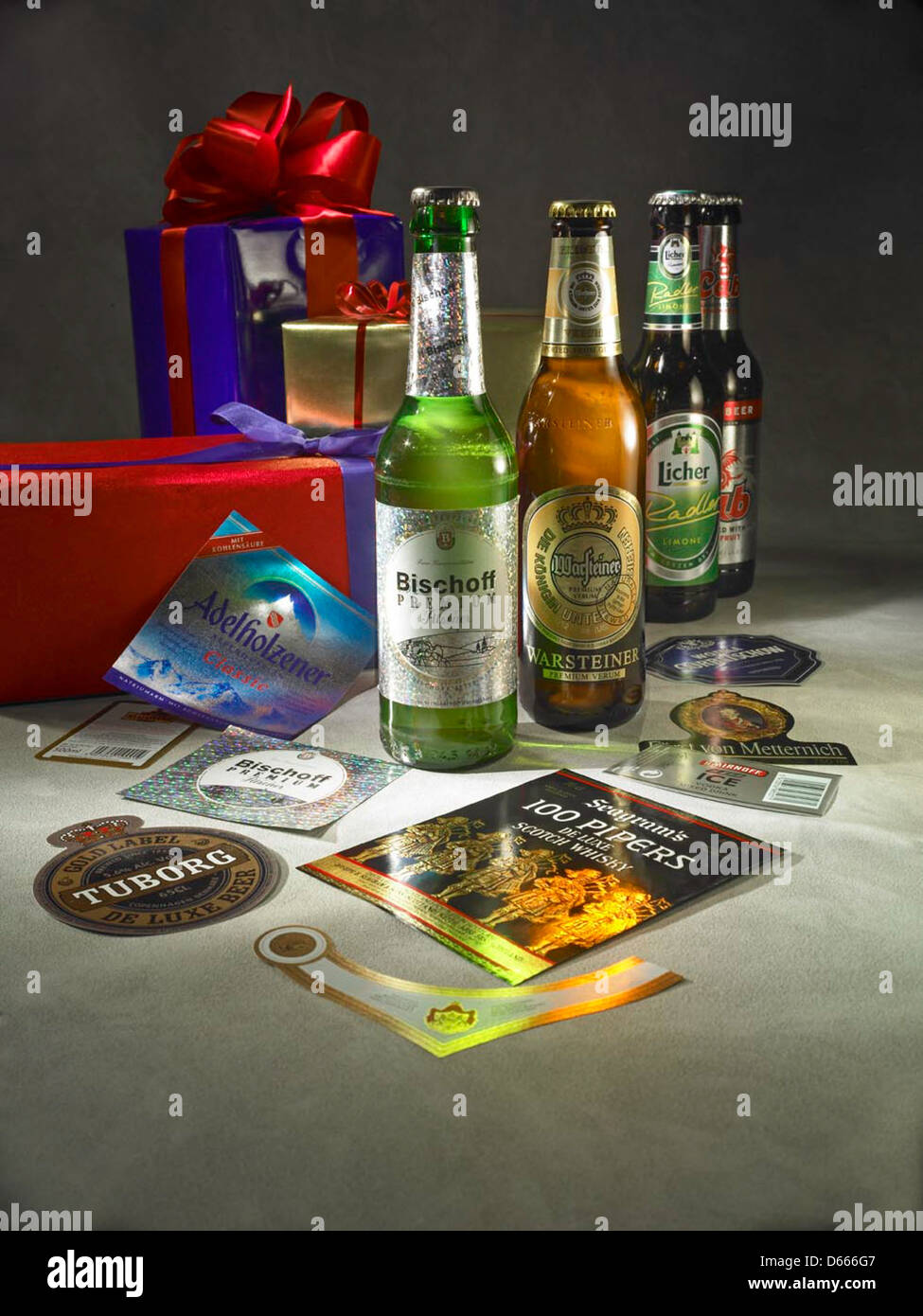 Still life, assorted paper products Stock Photo Alamy