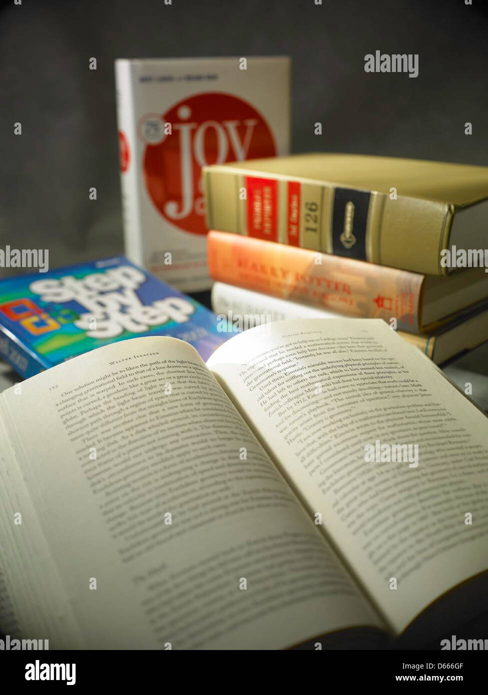 Still life, assorted paper products Stock Photo Alamy