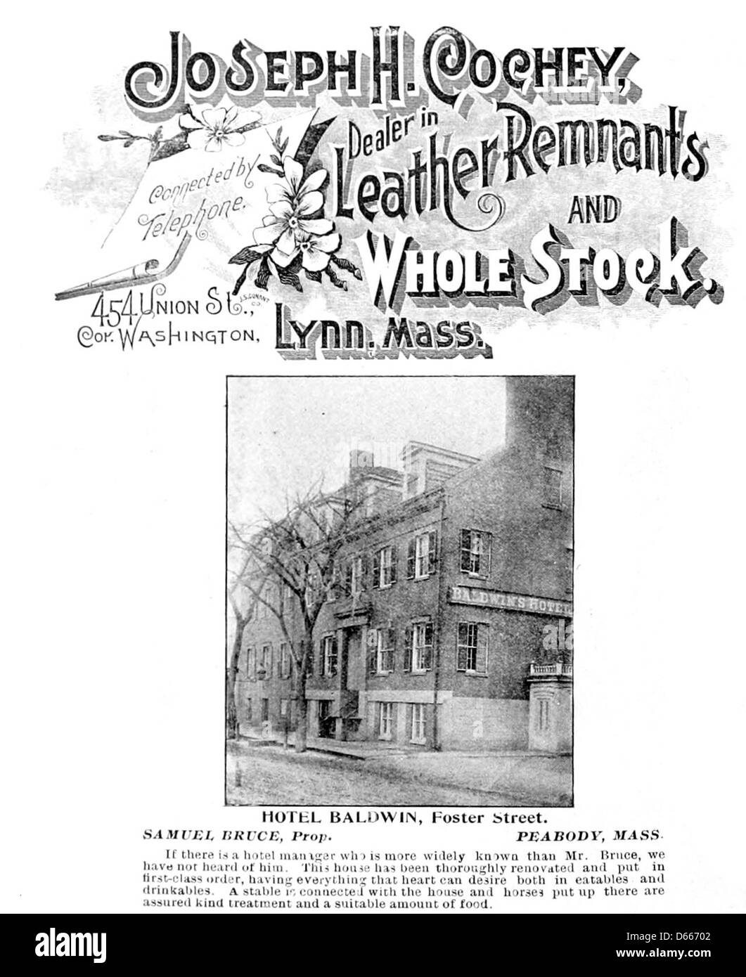 A souvenir of Marblehead (1895 Stock Photo Alamy