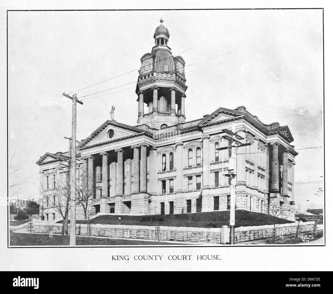 A souvenir of Seattle, Washington (1909) Stock Photo