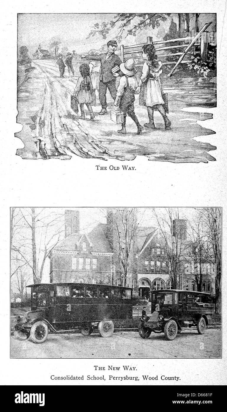 Documenting school life in the early 20th century hi-res stock ...