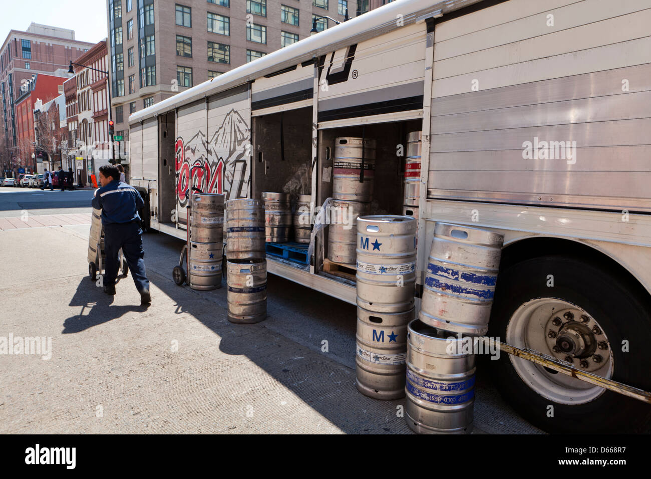 Coors beer truck - USA Stock Photo - Alamy