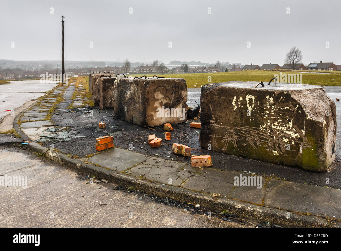Demolished housing estate hi-res stock photography and images - Alamy