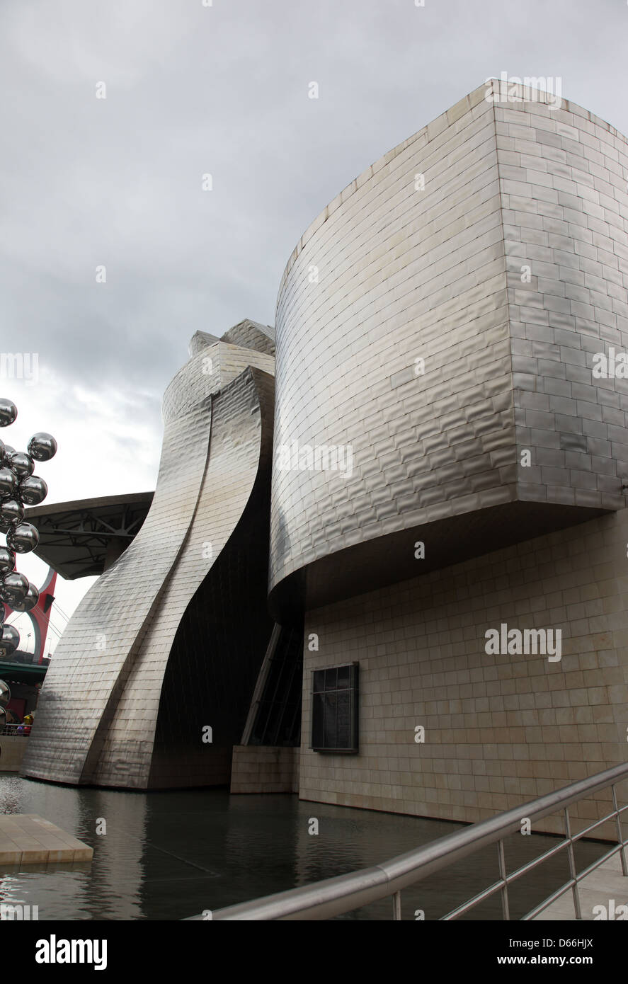 Guggenheim Museum by Frank Gehry, Bilbao, Spain Stock Photo