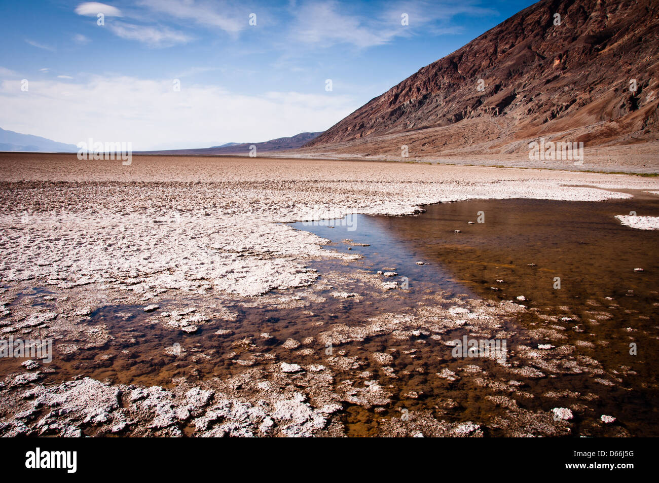 Badwater Basin in Death Valley National Park Stock Photo - Alamy