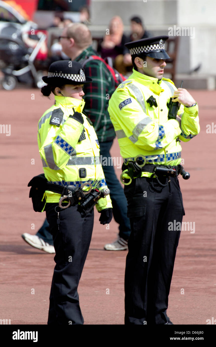 Police in Glasgow, Scotland, UK Stock Photo Alamy