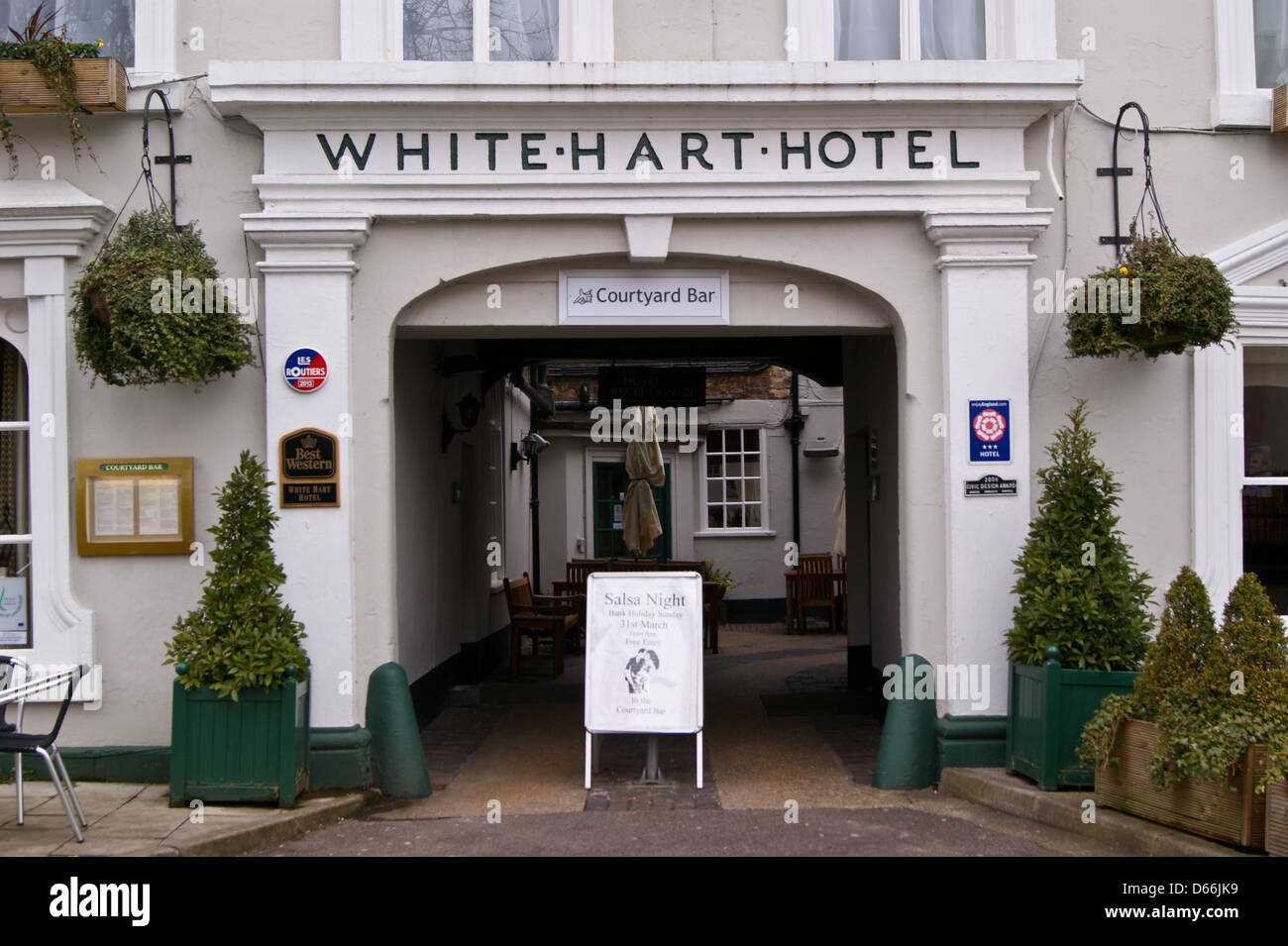 Best Western White Hart Hotel, Boston, Lincolnshire, England Stock Photo